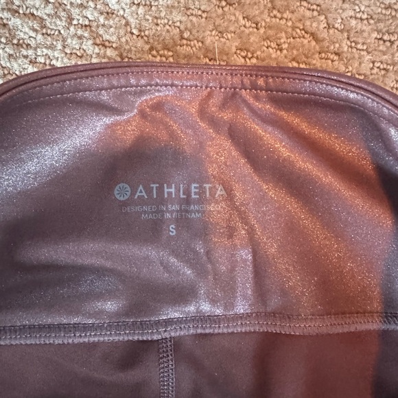 Athleta rose color coated legging - Picture 3 of 3